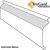 Skirting Trugard Vinyl Skirting 201020BL, 201060BL, 200950BL, 201051BL Trugard Vinyl Skirting Front Rail