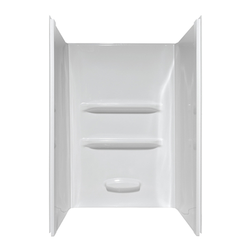 Bath Surrounds 378052BL white, 378053BL biscuit Elite 34'' x 48'' x 69'' shower wall surround