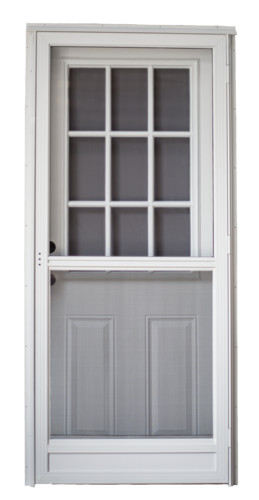 Doors and Windows Front Combination Doors  Cordell Combination Exterior Door with 9 Lite Window