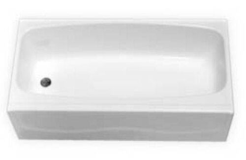 Bath Tubs RE4401LM White, RE4401RM WHITE  Clarion White Fiberglass Tub 28'' D x 54'' W x 17-1/2'' H 