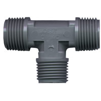 Plumbing Quest Fittings 166020BL, 166022BL, 167044BL Qest Plumbing Tee Mpt