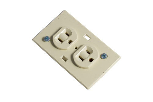 Electrical and Ventilation Outlets and Switches 222345BL, 222347BL Pass & Seymour Self Contained Wall Receptacle