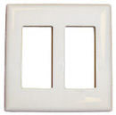Electrical and Ventilation Outlets and Switches 222324BL, 222323BL, 222332BL Double Snap-On Cover Plates