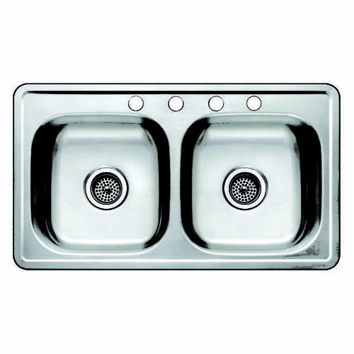 Kitchen Sinks and Disposals 373603BL 33''X 19''X 8''Stainless Steel Kitchen Sink