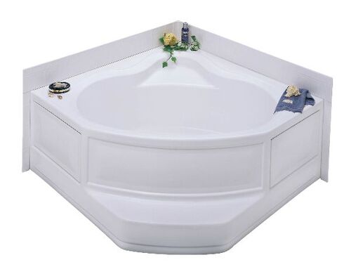 Bath Tubs 379881BL Better Bath 54''X 54''Heavy Gauge Abs Corner Garden Tub Surround