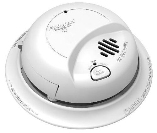 Electrical and Ventilation Safety Products 141305BL Smoke Alarm 120V With Battery Backup