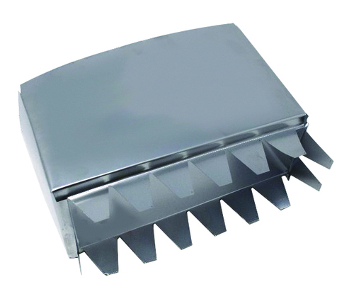 Heating and Air Conditioning Floor Registers 421324BL Register Collar 4Inw x 10Inl x 6In D
