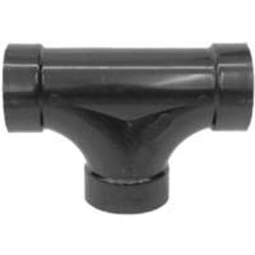 Plumbing ABS Fittings 321622BL Abs 2-Way Cleanout Tee 3