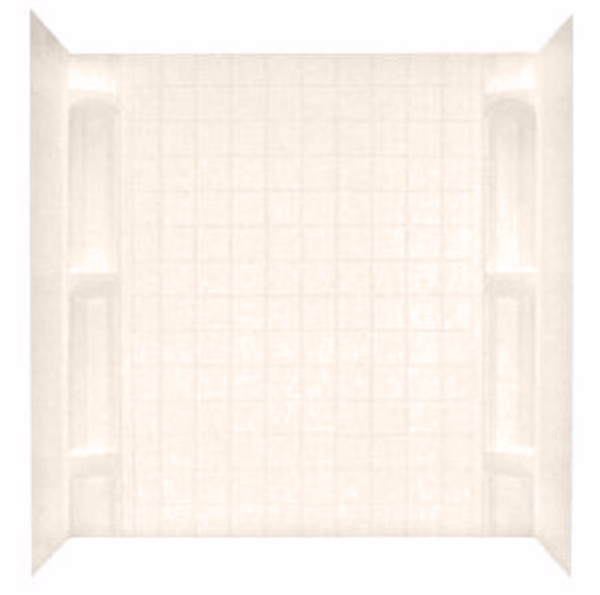 27 X 54 Multi-piece Plastic Surround - Almond