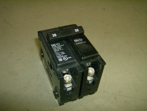 Electrical and Ventilation Breakers and Fuses 606006BB, 606006BB, 606007BB, 606009BB Eaton Double Pole Circuit Breaker