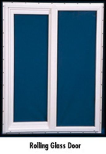 Doors and Windows Patio Doors 212029BL, 212028BL 72''W x 76''H White Vinyl Patio Door 