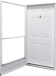 Kinro 34x78 6-Panel Steel Combo door for mobile homes