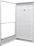 Kinro 32x76 6-Panel Steel Combo door with 4'' jamb for mobile homes