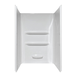  Elite 34'' x 48'' x 69'' shower wall surround