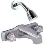 Empire One Piece Two Valve Faucet (Straight Backset)