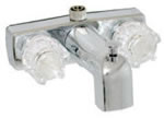 Phoenix  4'' Tub And Shower Diverter Faucet For Exposed Risers