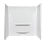  Elite 34'' x 48'' x 53'' seated shower wall surround