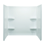  Elite 42'' x 54'' x 59'' tub and shower wall surround