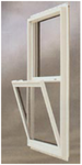 Doors and Windows 462755BL Kinro 30'' x 40'' Vinyl Vertical Sli..