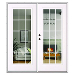 Doors and Windows 212040BL,  72'' x 76'' Out-Swin..