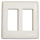 Electrical and Ventilation 222324BL,  Double Snap-On Cover Plates..