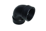 Abs Fpt 1/4 Bend Elbow Hub x Fpt 3''