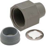 Plumbing C213DM, C- Qest Nut, Ring & Cone..