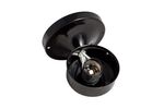 Electrical and Ventilation 280903BL,  Metal Outside Porch Light (Black)..