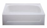  Better Bath 27'' x 54'' Heavy Duty Abs Standard Tub