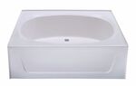 Bath 379995BL,  Better Bath 42'' x 60'' Heavy Gauge ..