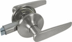 Doors and Windows 290112BL Lever Passage Lock Brushed Nickel..