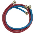 Electrical and Ventilation 531070BB Washing Machine Hoses (Pair) 4Ft..