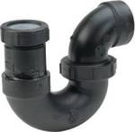 Plumbing 732214BB Abs P-Trap 1-1/2''Hub x 1-1/2''Or 1-..