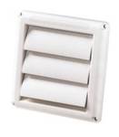 Electrical and Ventilation 141206BL Dryer Louvered Vent Hood Assembly..