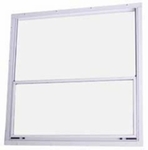  36'' x 35'' Interior Storm Window White 